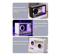Enceinte Bluetooth rétro portable, horloge sans fil, son transparent HiFi