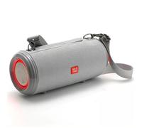 Enceinte Bluetooth RGB T&G TG537 Haute Puissance Portable Étanche Subwoofer d'Ordinateur avec Support FM TF Card