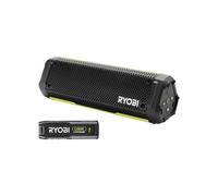 ENCEINTE BLUETOOTH - RYOBI - 4V - IP67 - CÂBLE USB-C - 1 BATTERIE 4V 2,0 AH USB LITHIUM