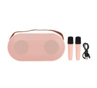 Enceinte Bluetooth sans fil au design rétro-futuriste de boombox, appairage stéréo et son clair, longue autonomie, enceinte portable sans fil avec