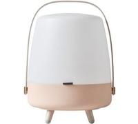 Enceinte bluetooth sans fil avec lampe led intégrée rose Kooduu lpslr G