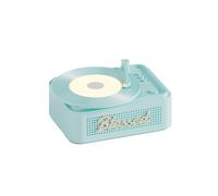 Enceinte Bluetooth sans fil en vinyle, réveil, petit tourne-disque B