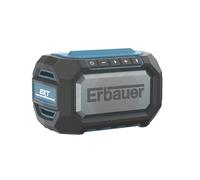 Enceinte Bluetooth sans fil Erbauer ERI1109RDI 18V Li-Ion EXT - Sans batterie
