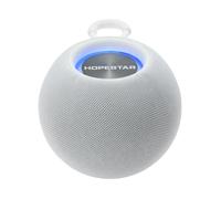 Enceinte Bluetooth sans fil,Haut-parleur Bluetooth sans fil,HomePod, Extra Bass,Enceinte Portable,15 heure - Blanc