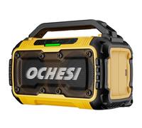 Enceinte Bluetooth sans fil pour batteries DeWalt 20 V Max, 80 W, haut-parleur stéréo portable avec deux haut-parleurs et port USB, convient pour le camping, la maison, le chantier et les fêtes (sans