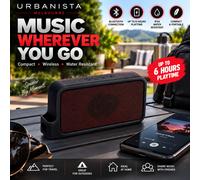 Enceinte Bluetooth Sans Fil Urbanista Melbourne Clown Noir Sombre Certifiée IPX4