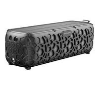 Enceinte Bluetooth Solaire Haut-parleurs 10W Certifié IPX6 Lumière LED 4smarts Noir Noir G