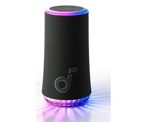 Enceinte Bluetooth Soundcore Glow - Son 360° 30W, IP67, Autonomie 18h, Portable - Noir