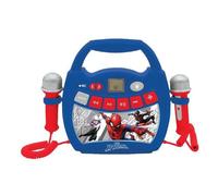 Enceinte Bluetooth Spider-Man - LEXIBOOK - Effets Lumineux, Micros, Karaoké et Enregistrement