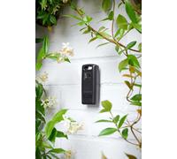 Enceinte bluetooth & Station météo Thomson noire