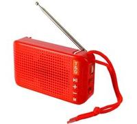 Enceinte Bluetooth T&G 162 Portable Rouge G