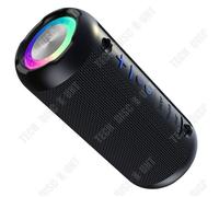 Enceinte Bluetooth - TD - Portable - Étanche IPX6 - Son HiFi - Éclairage RGB