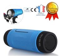 Enceinte Bluetooth - Tech Discount - TD® - Lampe LED - Étanche - 12h Autonomie