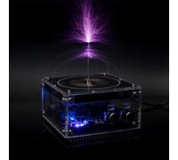 Enceinte Bluetooth Tesla - Mini Arc - Boule Plasma - Avec Câble Audio - Bricolage - Tactile - Science Lumineuse Artificielle - Transmission Sans Fil - Expérience Scientifique[Z1254]