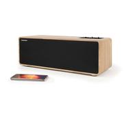 Enceinte bluetooth - - Bois et noir