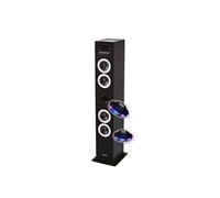 Enceinte bluetooth THOMSON DS120CD Lecteur CD USB SD Radio FM 60W Lumières LED OVNI