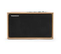 Enceinte Bluetooth - THOMSON - S - Bois et noir - 50W - Portable - Sans fil