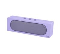 T'nB - Enceinte Bluetooth Rainbow Barre, Bluetooth 5.4, 10 W Rms, Autonomie 8 H, Connexion Tws Stéréo, Micro Sd, Prise Jack 3,5 Mm, Radio Fm, Format Compact 24 X 7 Cm, Batterie 1200 Mah - Violet Lilas