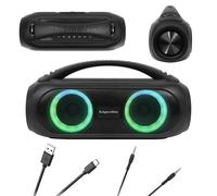 Kr?ger&Matz Joy 2 black speaker (5?h, Fonctionnement sur piles), Enceinte Bluetooth, Noir