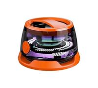 Enceinte Bluetooth VIKEFON G200 RGB, aimantée, portable, 7h d'autonomie, support intégré ¿ Orange