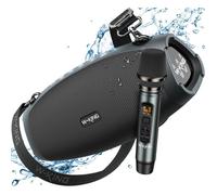 Enceinte Bluetooth W-KING X10 120W Puissante Étanche avec Microphone Sans Fil