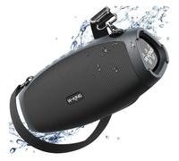 Enceinte Bluetooth W-KING X10 70W IPX6 Puissante avec Basses Profondes et Power Bank