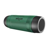 Enceinte Bluetooth Waterproof Multifonctionnelle Pour Smartphones Avec Batterie 4000mAh Et Lampe Torche Rouge YONIS