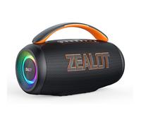 Enceinte Bluetooth ZEALOT 60W Portable avec Basses Renforcées et Lumière LED