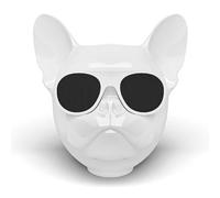 Enceinte BOULEDOGUE blanc, enceinte BULLDOG sans fils 2018