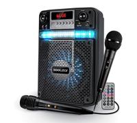 Enceinte BROZY08 Karaoké Party 400W Batterie Koolstar avec 2 Microphones - à LED + Application Smartphone USB/Bluetooth