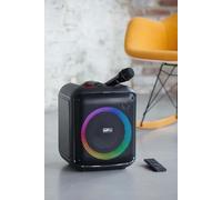 Enceinte BT lumineuse 200W + Micro Filaire Noir