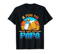 Enceinte Cadeau De Grossesse Je Peux Pas Je Vais Être Papa T-Shirt