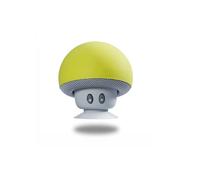 Enceinte Champignon Bluetooth jaune pour WIKO Rainbow Smartphone
