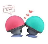 Enceinte champignon bluetooth pour "iphone 12 pro max" ventouse haut-parleur micro mini (rose) Rose G