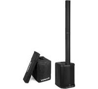 VONYX VX822 Enceinte Colonne Active BT 1800W avec Housse de Protection - Système PA Portable avec Stereo Pairing pour DJ, Événements et Prestations
