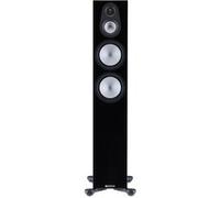 Enceinte colonne Monitor Audio Silver 300 7G Noir brillant Vendue à l'unité Noir brillant E