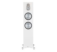 Enceinte colonne - Monitor Audio - Silver 500 7G - Blanc satiné - Filaire - Vendue à l'unité