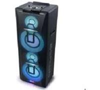 enceinte colonne party box double bluetooth CD USB 1000W noir