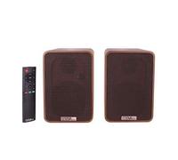 Enceinte connectée - Enova - Hifi Vela II - Marron - Sans fil - Vendues par paire