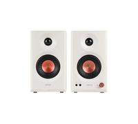Edifier Enceinte connectée Hi‑Fi MR3 – Hi‑Res, Bluetooth V5.4, 2x18W, RCA/AUX, Blanc