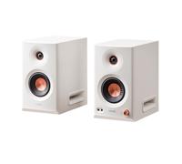 Edifier MR5 Haut-parleur de studio actif | Moniteur 3 voies Hi-Res 110 W + crossover tri-amped | XLR, TRS, RCA + AUX | sans fil LDAC 24 bits/96 kHz | Application ConneX | EQ + régulateur avant | Blanc