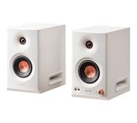 Edifier MR5 Haut-parleur de studio actif | Moniteur 3 voies Hi-Res 110 W + crossover tri-amped | XLR, TRS, RCA + AUX | sans fil LDAC 24 bits/96 kHz | Application ConneX | EQ + régulateur avant | Blanc