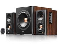 Edifier Enceintes bibliothèque 2.1 S360DB – Bluetooth v4.1, aptX, caisson 20,32 cm