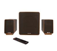 Enova HiFi Enceinte connectée Hi‑Fi Vela 2.1 10A Marron E
