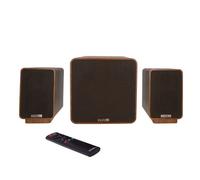 Enova HiFi Enceinte connectée Hi‑Fi Vela 2.1 8A Marron G