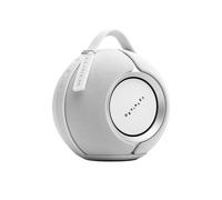Devialet Enceinte connectée Mania – Hi‑Fi Bluetooth portable, étui de transport, Blanc White Mist