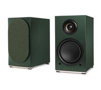 Triangle - Enceintes Actives AIO Twin - Enceintes Bibliothèque Wi-FI & Bluetooth avec Amplificateur 2x50W - Audio HD - Entrées Phono/Platine + TV Optique - 165 x 304 x 235 mm - Vert Anglais (Paire)