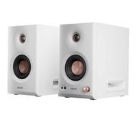 Edifier Enceintes connectées MR5, Moniteur 3 voies Hi-Res 110 W, LDAC, Blanc, vendues par paire
