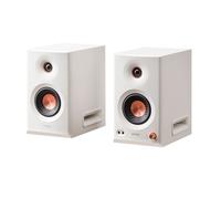 Edifier Enceintes connectées MR5, Moniteur 3 voies Hi-Res 110 W, LDAC, Blanc, vendues par paire