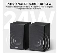 Edifier R990BT haut-parleur Noir Sans fil 24 W